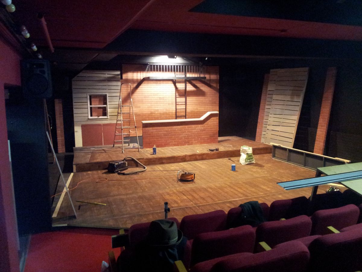 Le montage sur le plateau